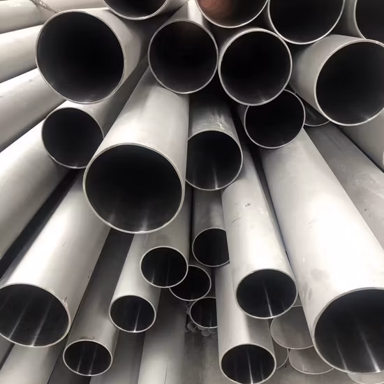 Tubo metallico quadrato rotondo ASTM A240m Ss 201 304 304L 316L 321 309S 310S 410 420 430 Tubo saldato senza saldatura laminato a freddo a caldo in acciaio inossidabile